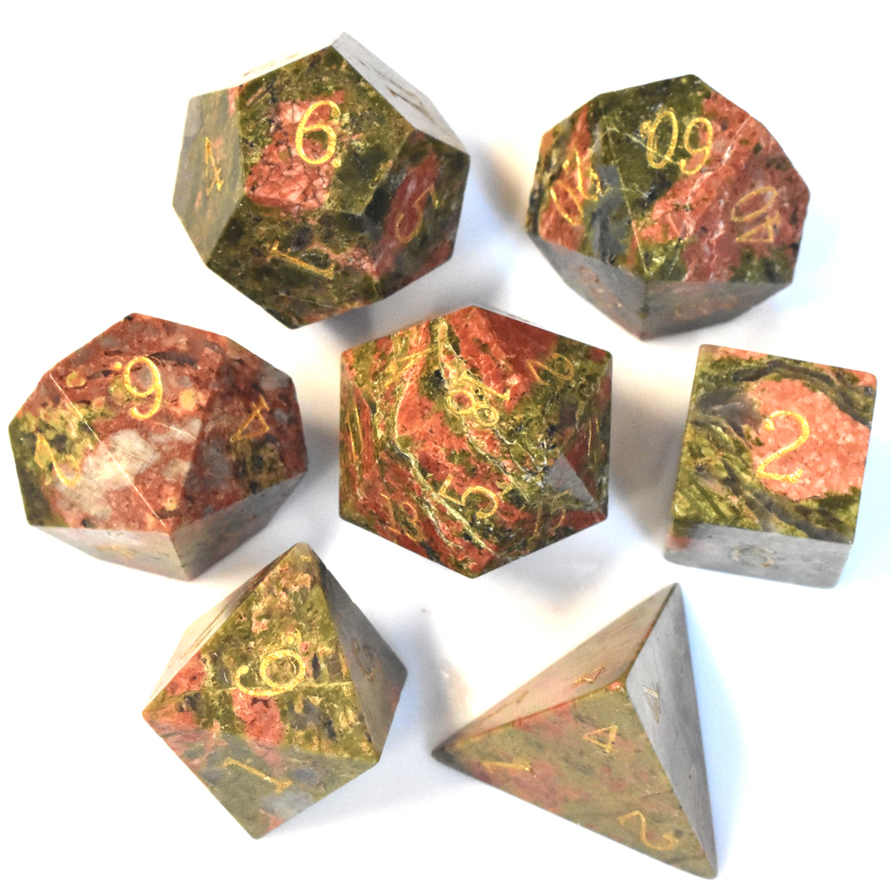 Unakite Dice