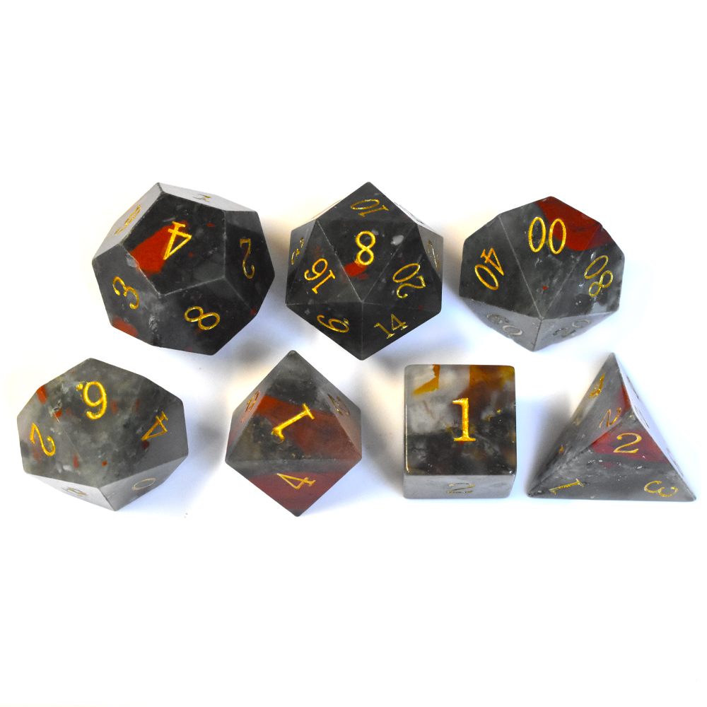Blood stone Dice