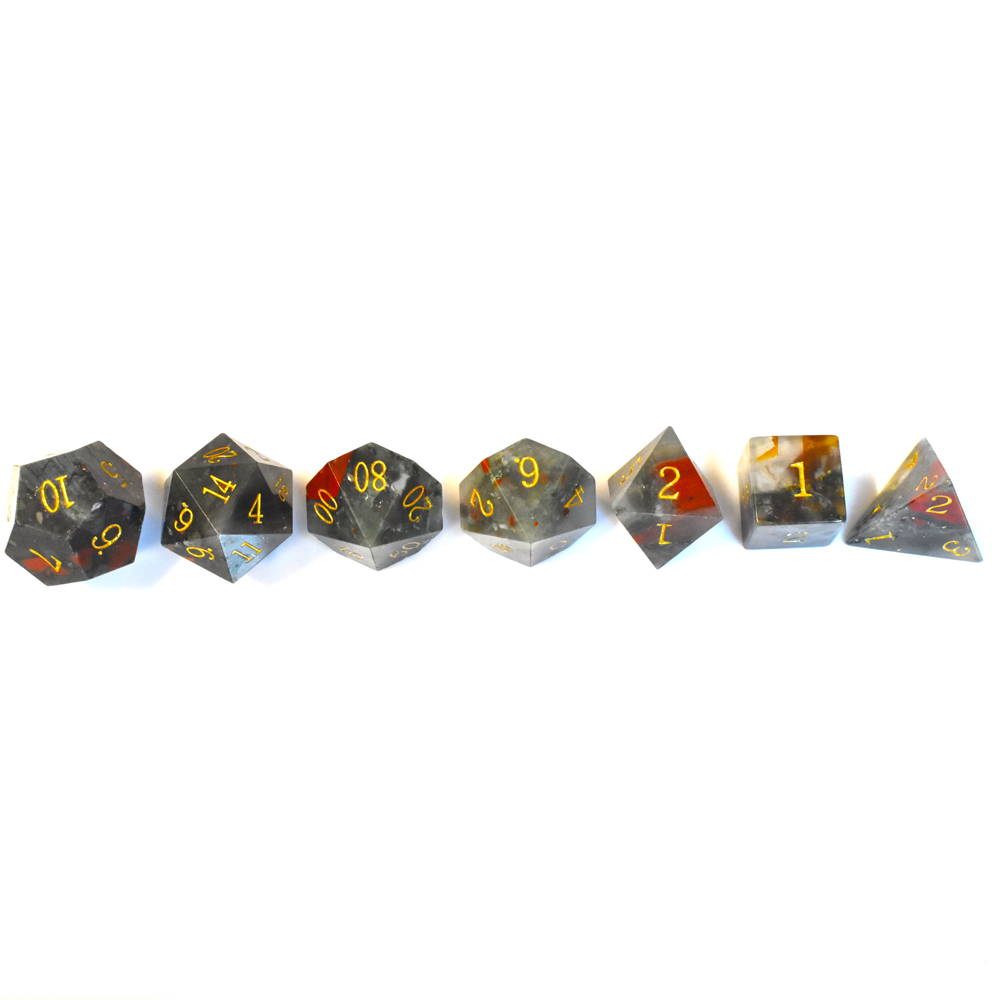 Blood stone Dice