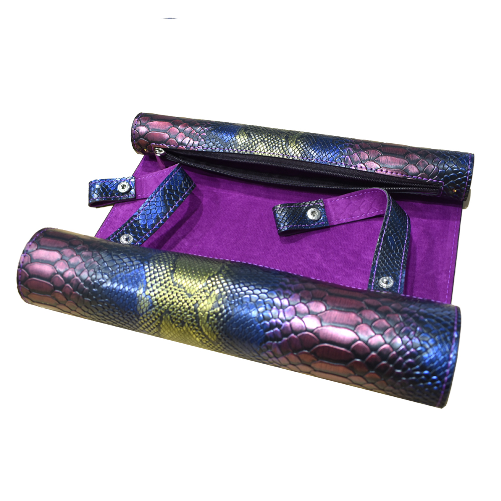 2-in-1 Snake Pattern Reel Dice Box & Dice Tray