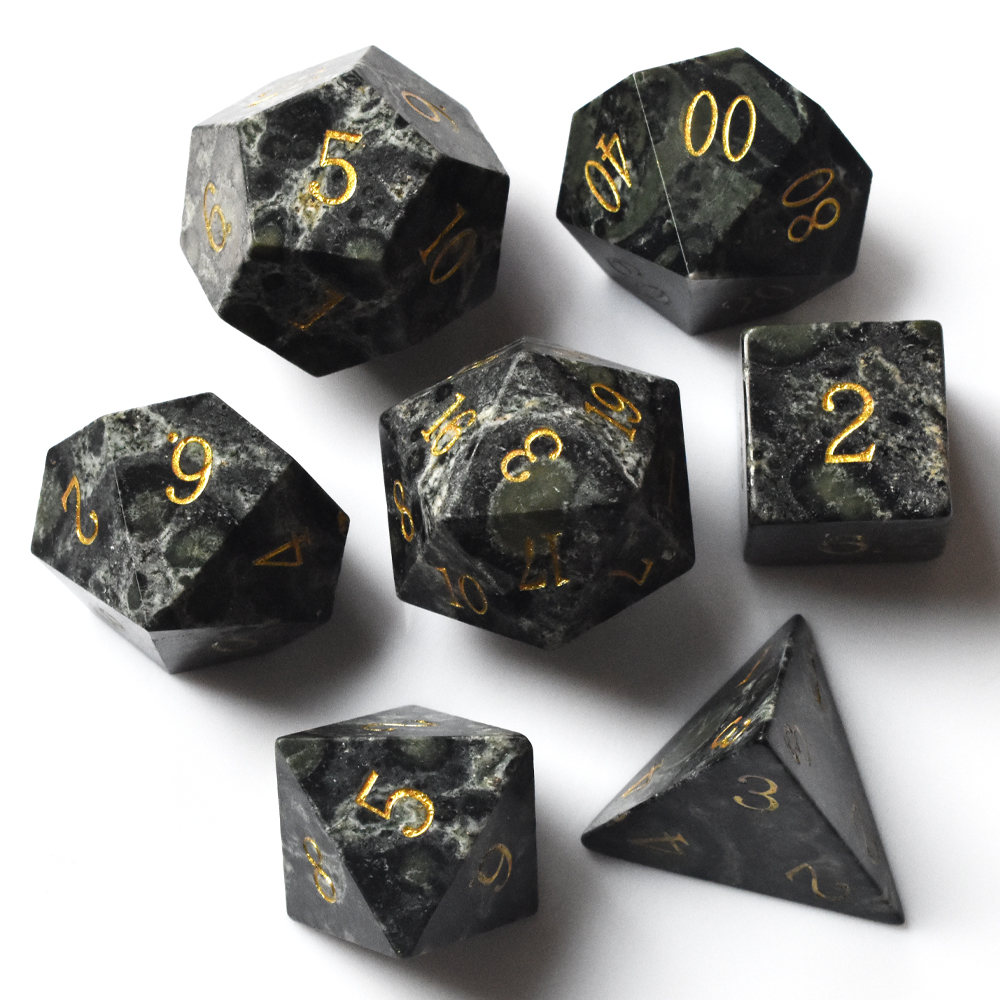 Green eye stone Dice