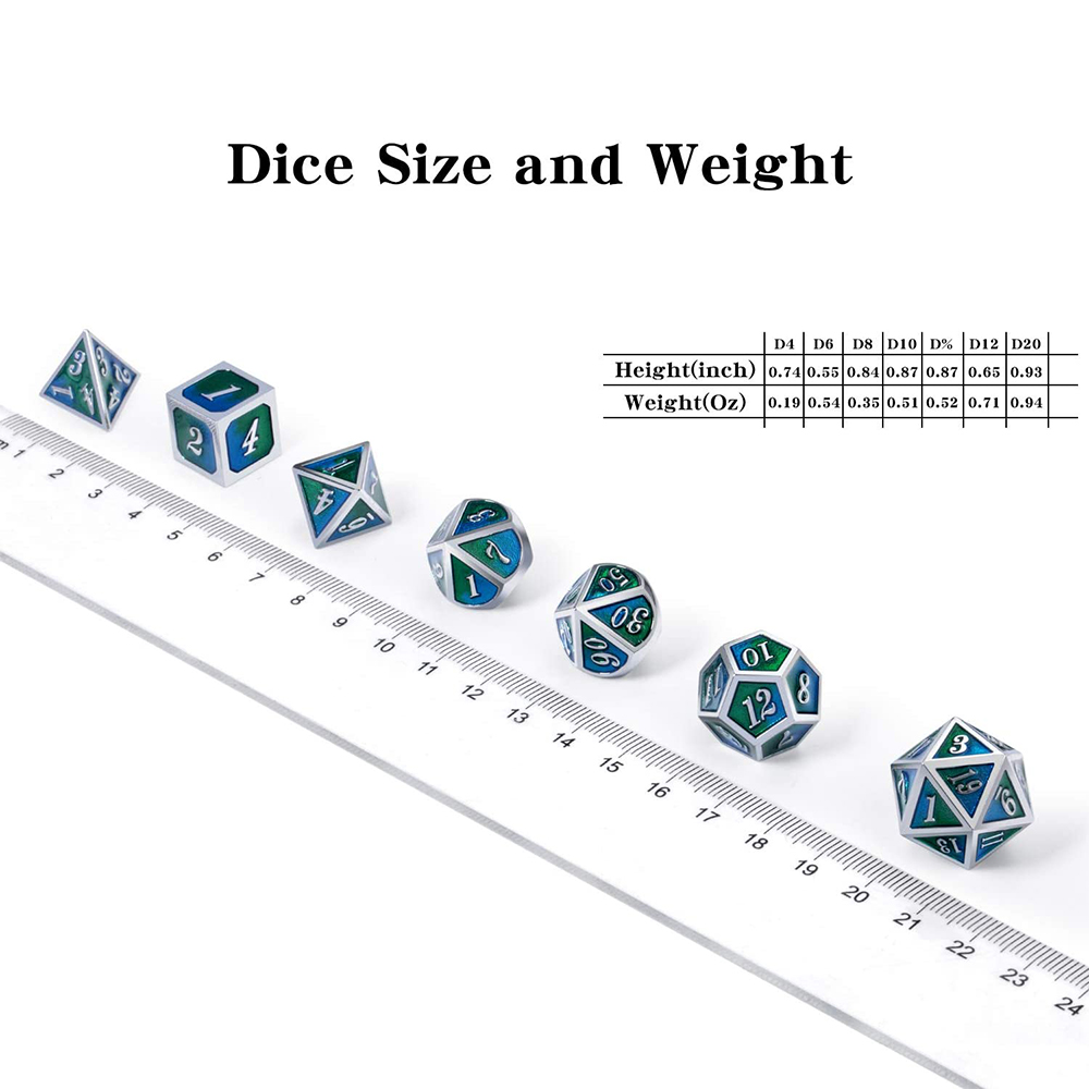 Silver with blue and green around the numbers