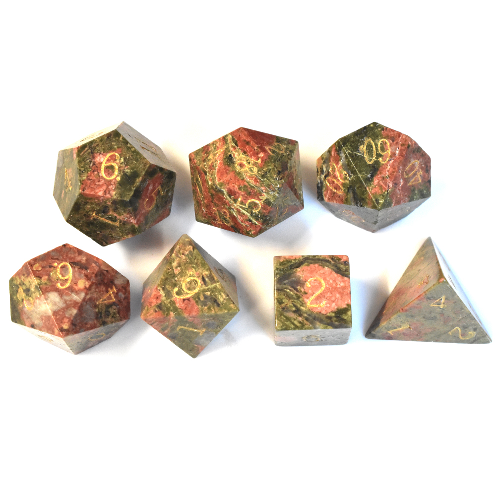 Unakite Dice