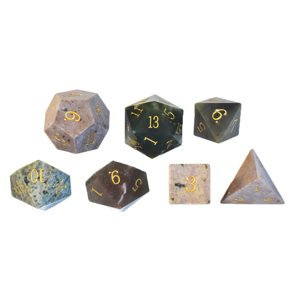 Indian agate Dice