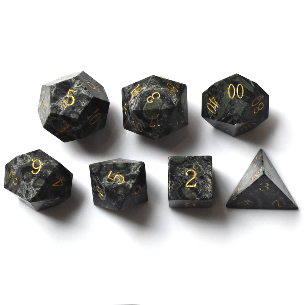 Green eye stone Dice