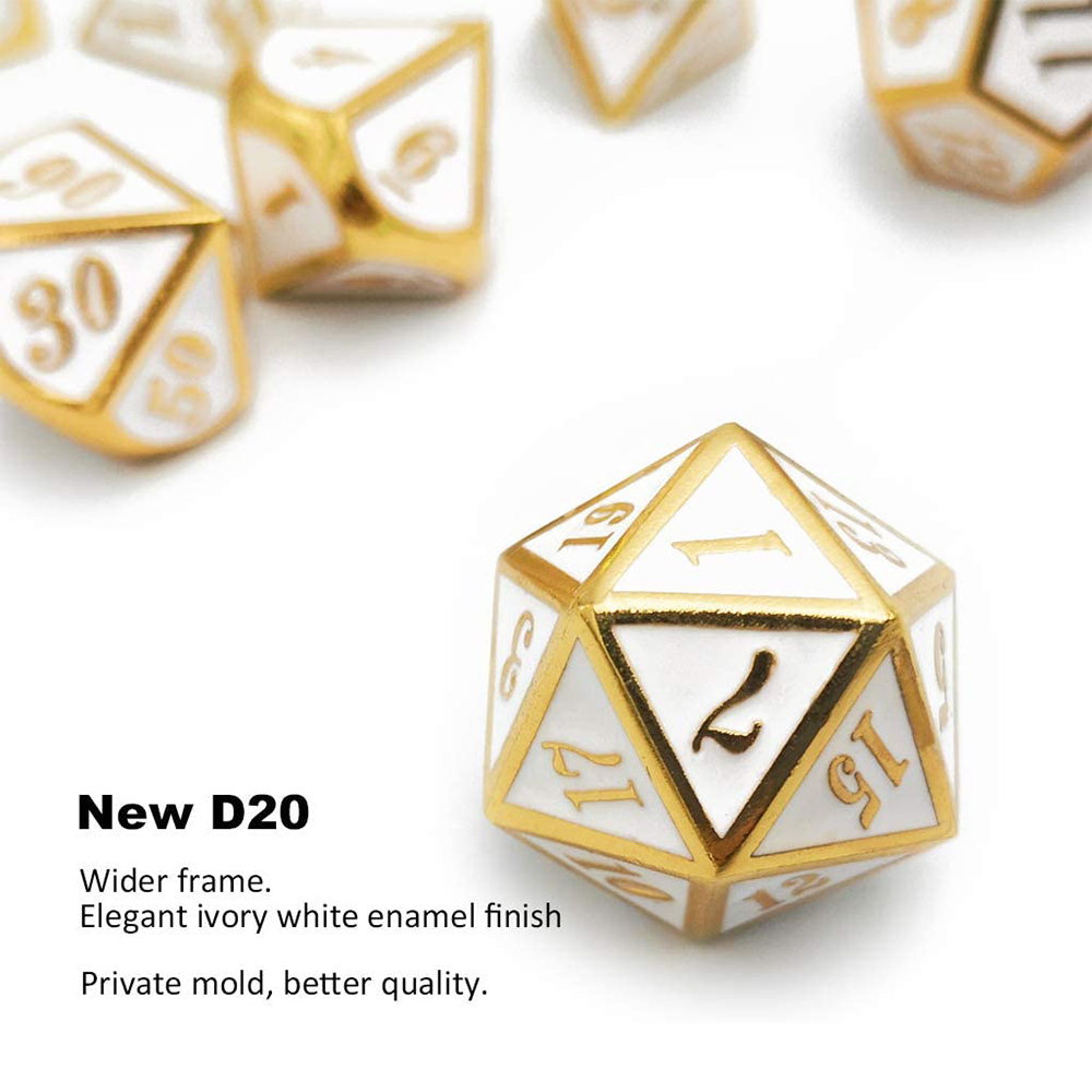 Gold with white  around the numbers