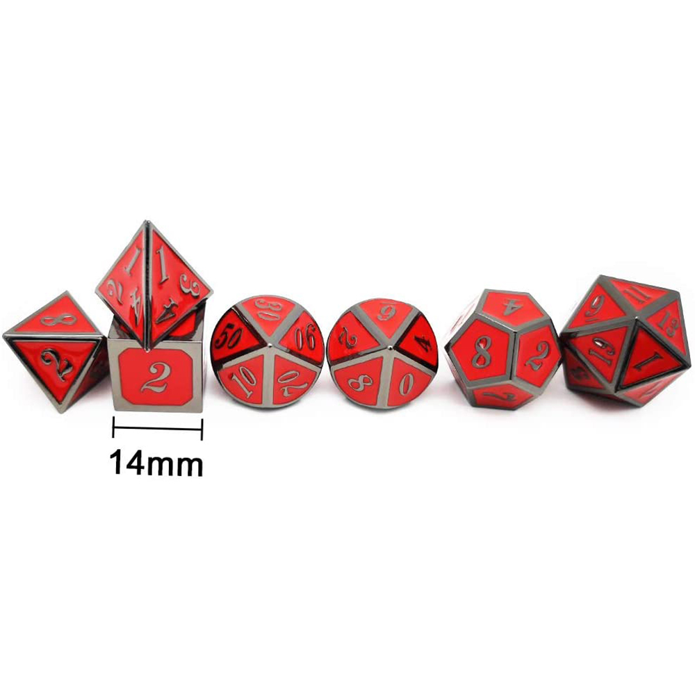 Black with red around the numbers