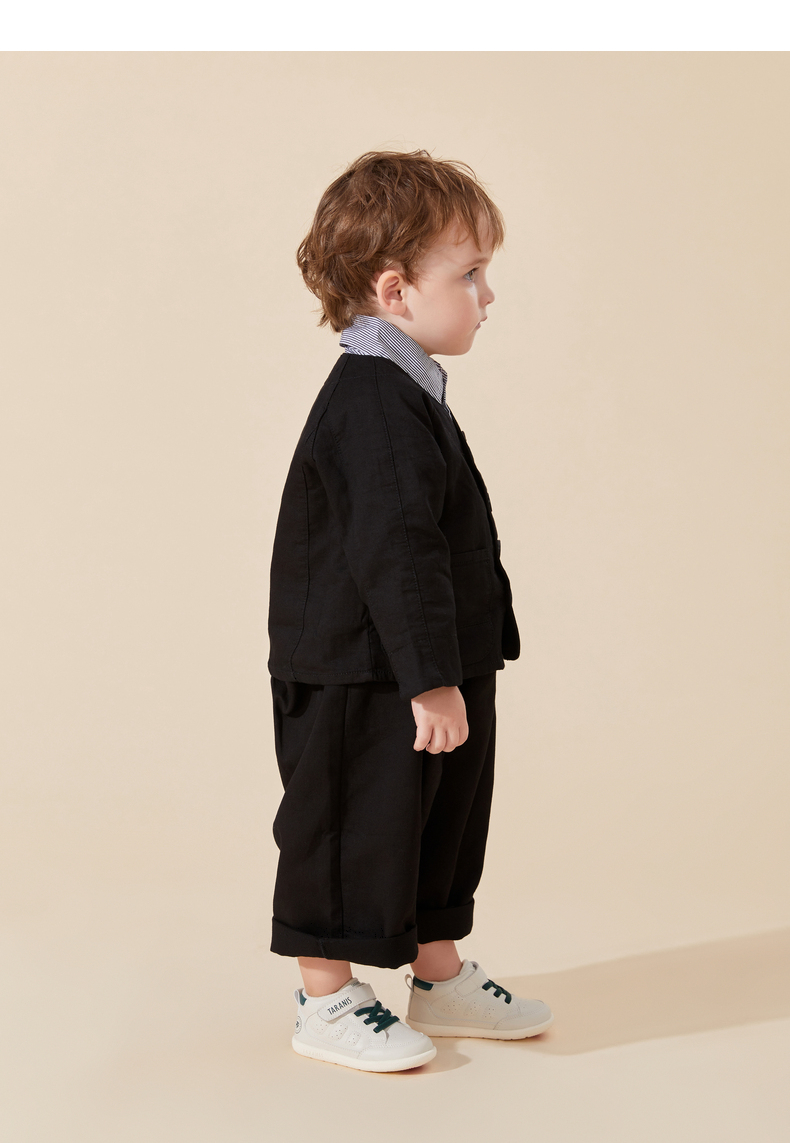 TARANIS Winter new children's shoes toddler shoes boys baby soft soles small white shoes girls warm sweat sports shoes