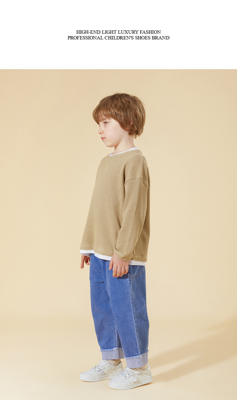 TARANIS autumn new style children's shoes glow-in-the dark children's board shoes boys small white shoes low help non-slip recreational sports shoes