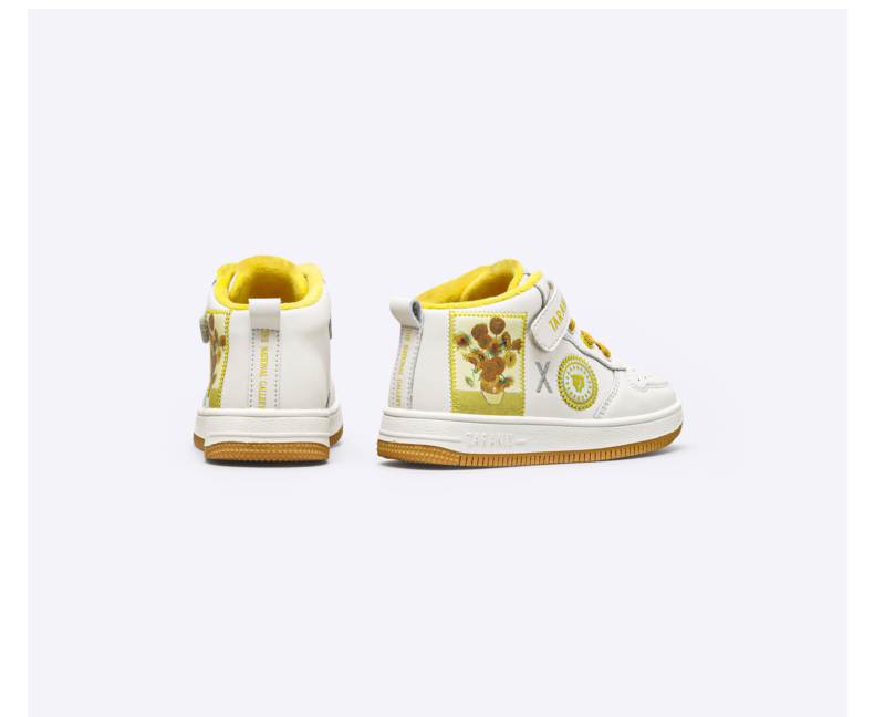 TARANIS National Gallery Van Gogh Sunflowers Limited Edition Fleece Sneakers