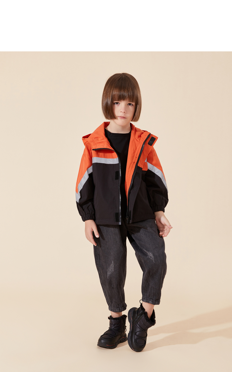 TARANIS Winter new men's shoes children's fleece and thick snow boots soft soles waterproof high top sports cotton shoes