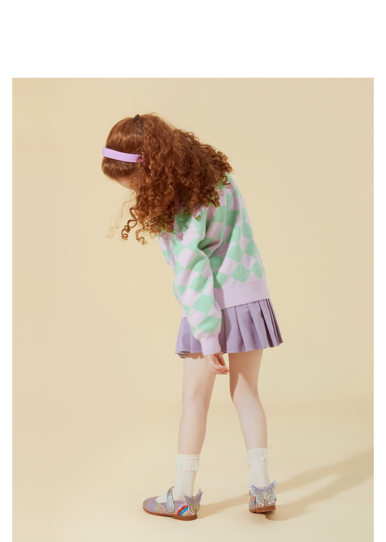 TARANIS Autumn western style children's small shoes show crystal princess shoes non-slip soft sole single shoes