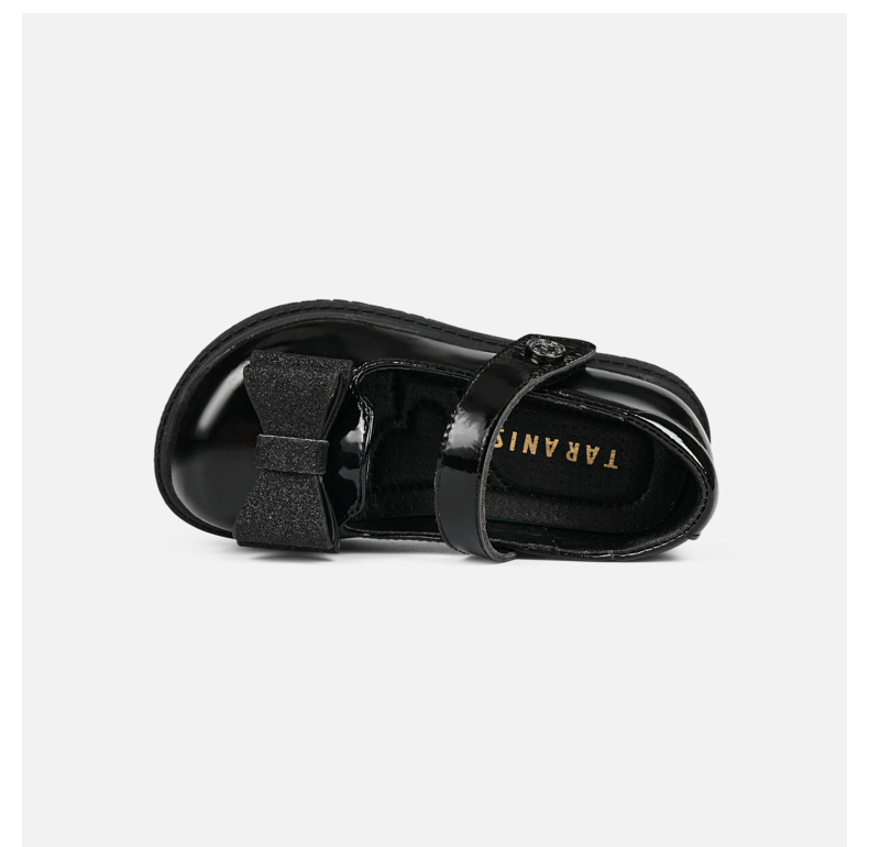 TARANIS Spring New Girl Shoes Bow Dress Performance Princess Shoes Children's Single Shoe Soft Soled Cow Shoes