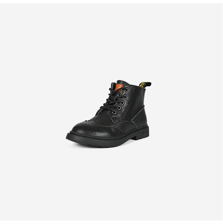 TARANIS Winter new boys' shoes girls' baby soft soles shoes Rainbow rubber soles children's Martin boots small boots