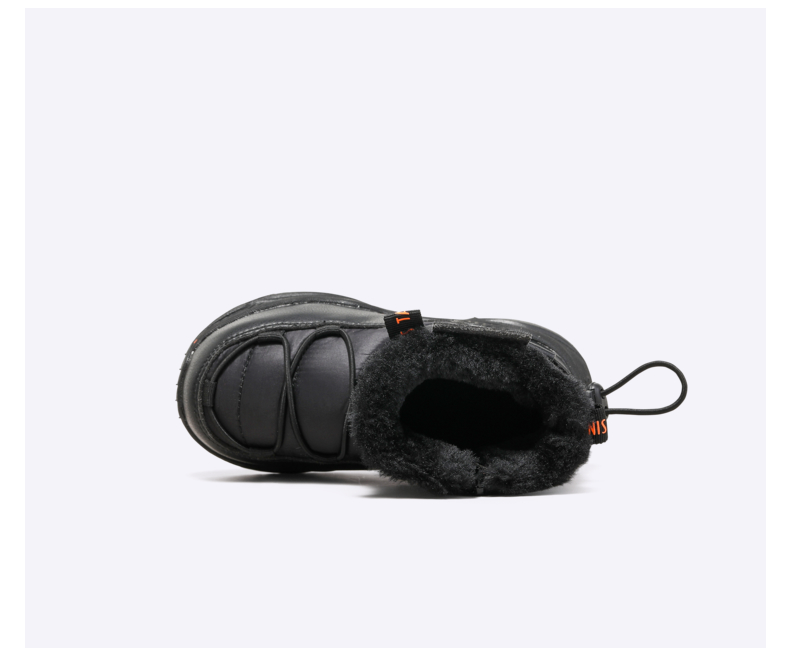 TARANIS Winter new men's shoes children's fleece and thick snow boots soft soles waterproof high top sports cotton shoes