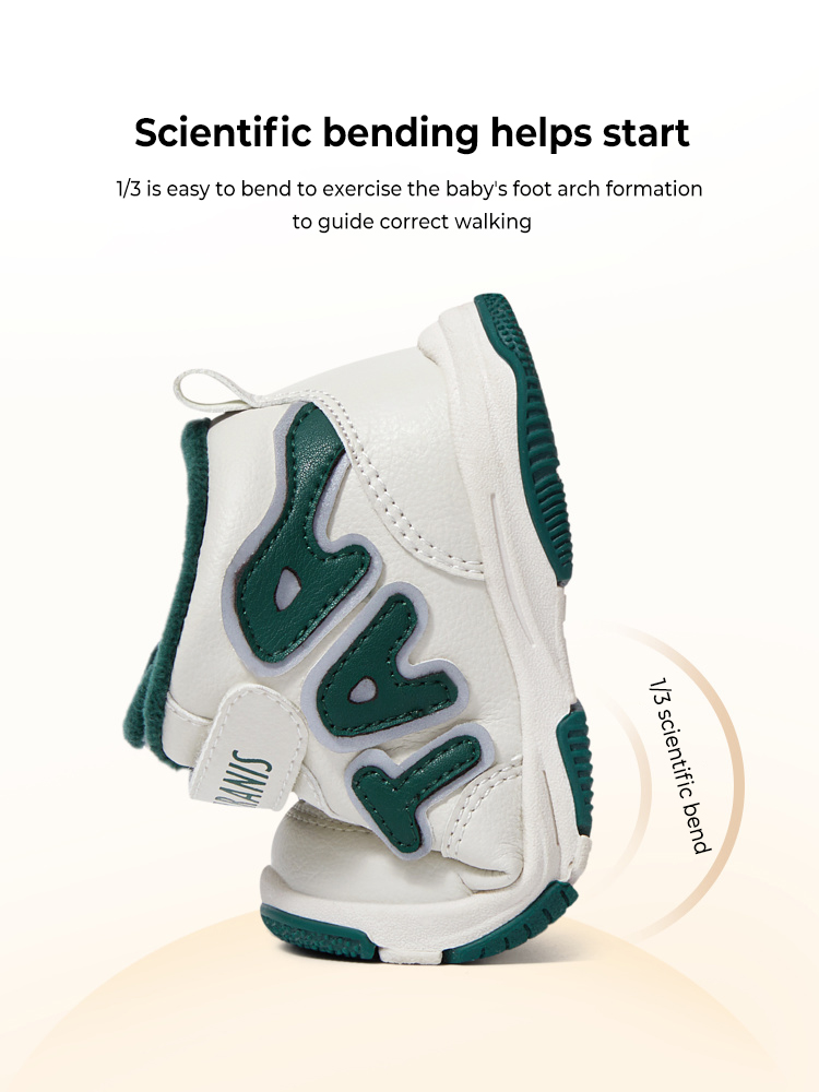 TARANISkids Winter Plus Velvet Thickened Baby Warm Soft-soled Functional Shoes