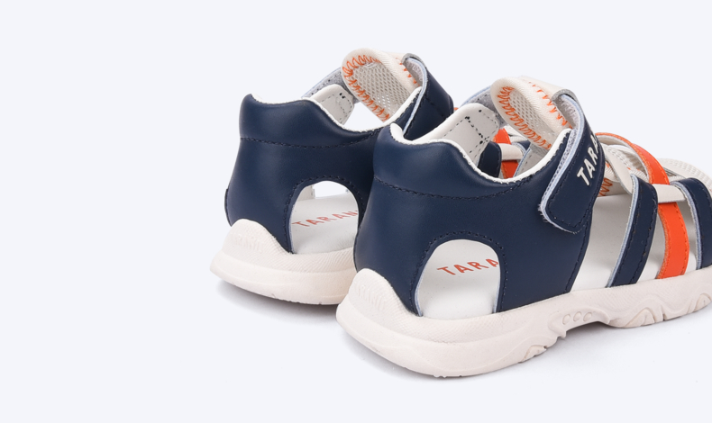 TARANIS Sandal summer baby baotun children's shoes breathable boys and girls babies functional shoes non-slip soft bottom net shoes