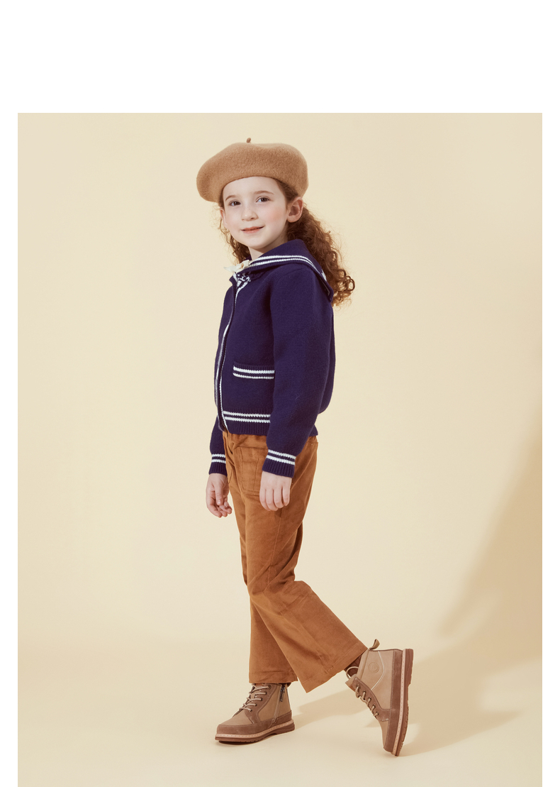 TARANIS Autumn new boy Martin boots ankle boots middle tube children's boots runway boots non slip soft sole children's single boot