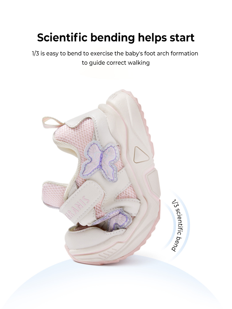 TARANISKI2023 Spring New Lightweight Soft Bottom Bow Girl Baby Casual 