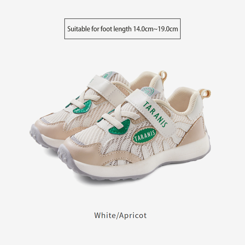 TARANISkid Spring New Baotou Anti-kick Breathable Sneakers