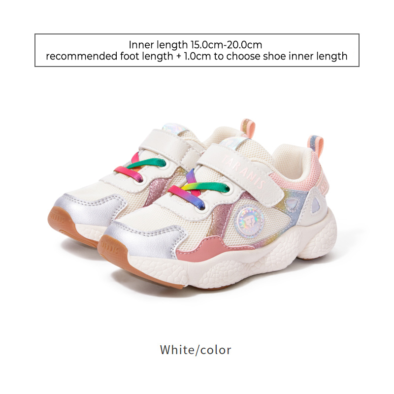 TARANISkAutumn New Mesh Panel Shoes Children's Breathable Soft Bottom 