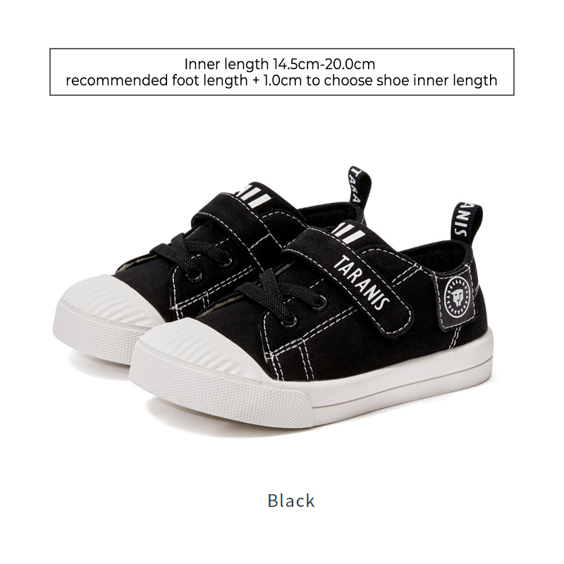 TARANISkids 311 autumn Baotou anti-kick canvas shoes