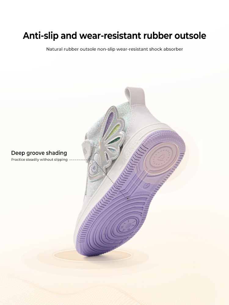 TARANISkids 2022 Autumn New Girls Middle And High Top Casual Retro Non