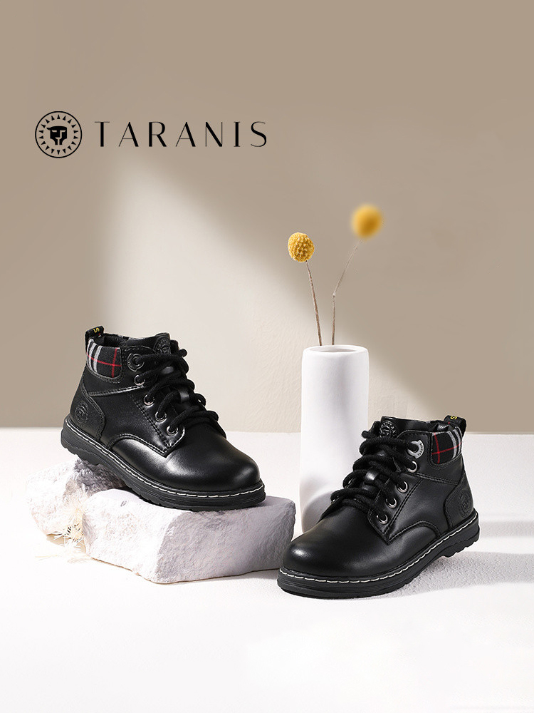 TARANISkids Autumn And Winter New Martin Boots Children's Boots Short Boots Children's Chelsea Boots