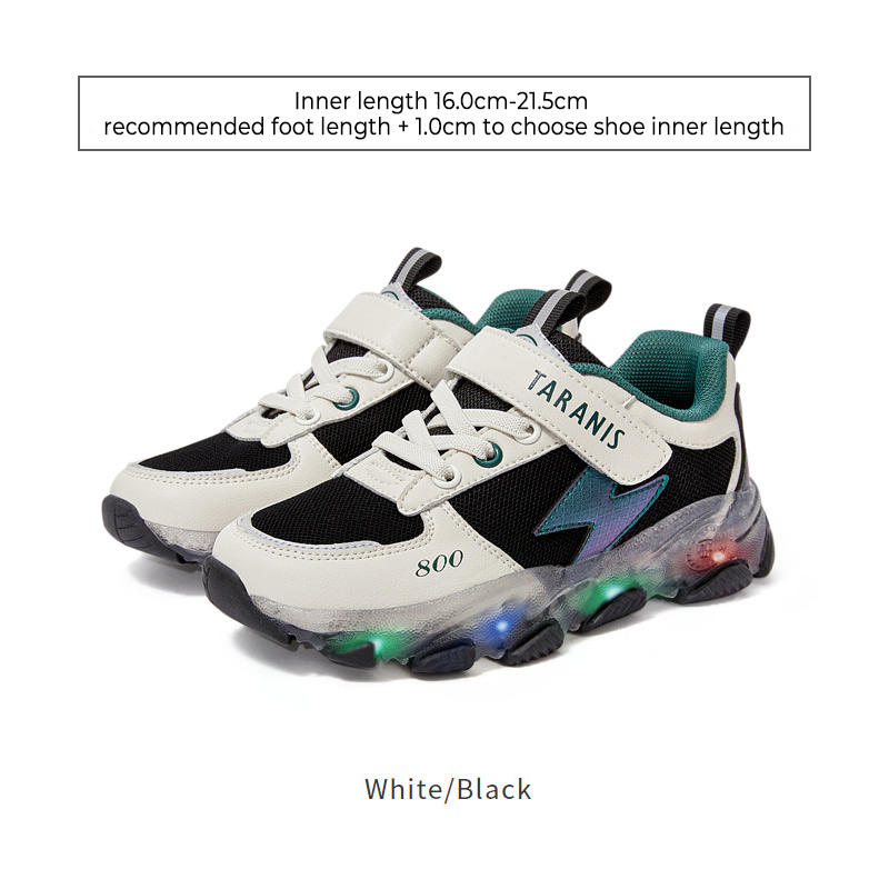 TARANISkids Autumn Mesh Flash Light Shoes