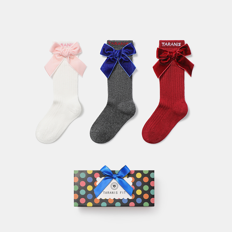 TARANISkids Fit Baby Baby Socks Children's Socks High Top Four Seasons Gift Box