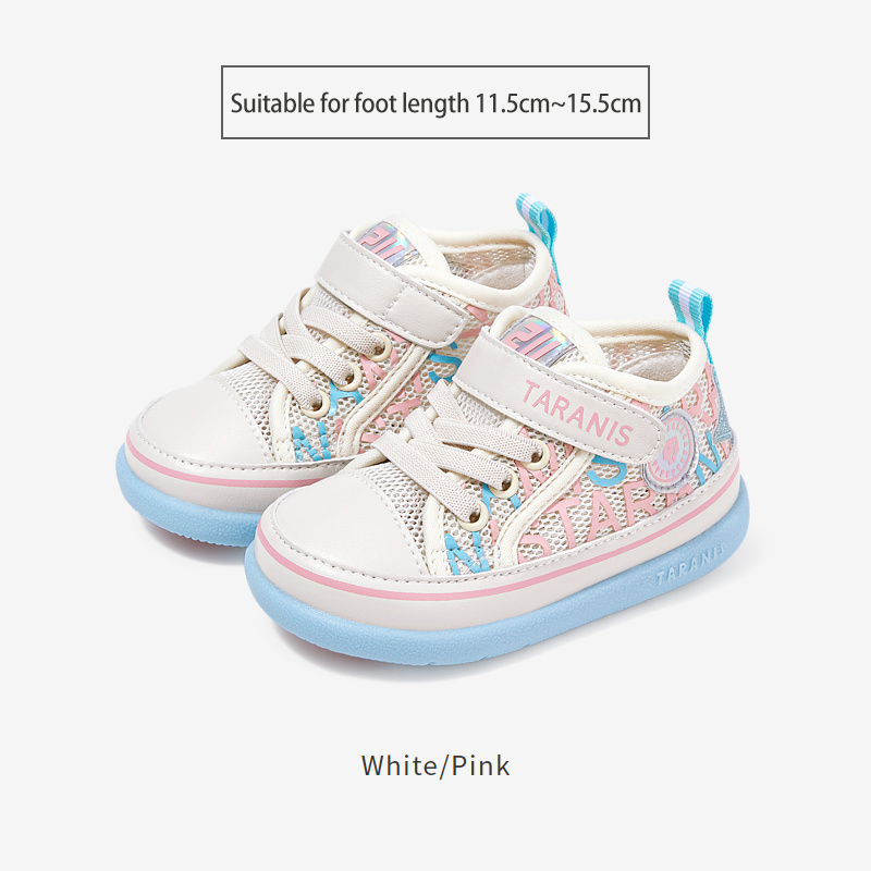 TARANISkids Summer New Toddler Shoes Rubber Soft Sole Comfortable Sports Shoes Mesh Breathable