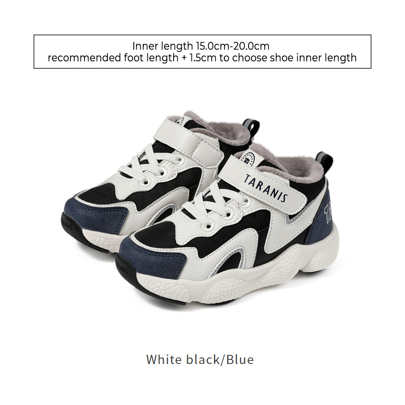 TARANISkids Boys' Anti-skid Functional Shoes Plus Fleece To Keep Warm