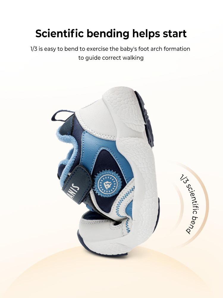 TARANISkidsWinter New Children's Casual Shoes Non-slip Running Fleece 