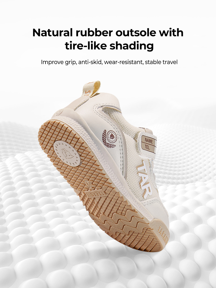TARANISkids Spring New Non-slip Soft Sole Toddler Bread Shoes
