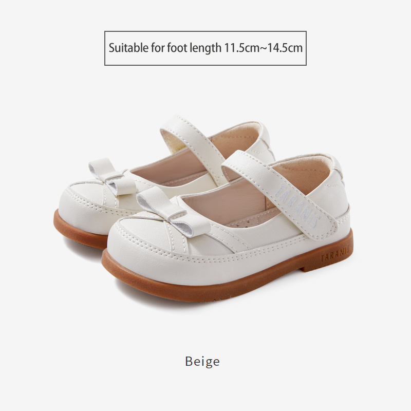 TARANISkids 2023 Spring Baby Soft Bottom Bowknot Shoes