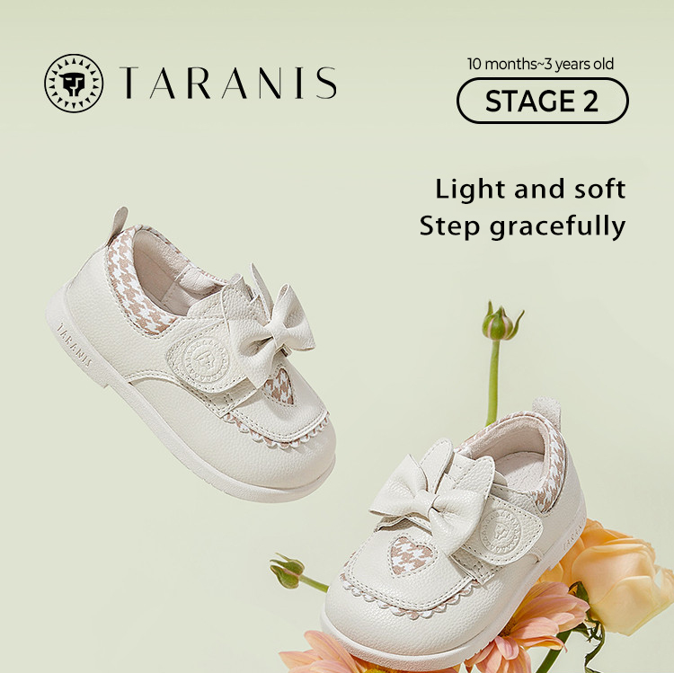 TARANISkids2023 Spring New Soft Sole Leather Shoes