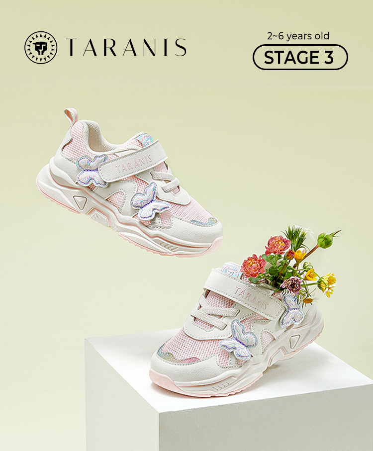 TARANISKI2023 Spring New Lightweight Soft Bottom Bow Girl Baby Casual 