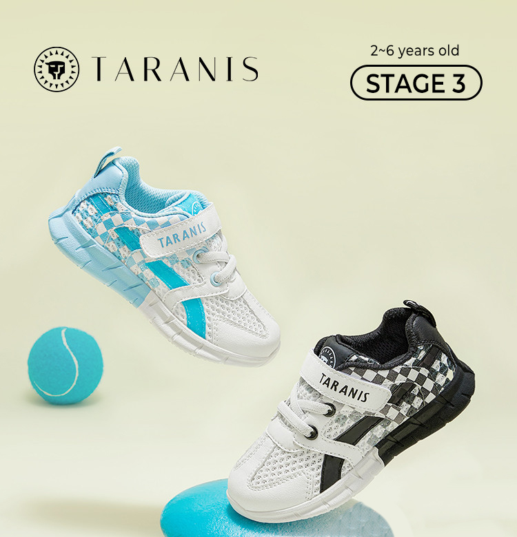 TARANISkids Spring New Black And White Checkered Breathable Coconut So