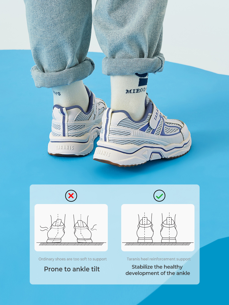 TARANISkids Spring Mesh Breathable Lightweight Soft Sole Casual Shoes