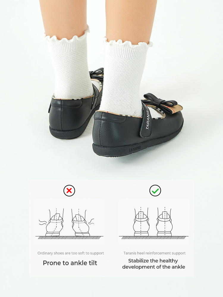 TARANISkids Spring Bowknot Soft Sole Princess Shoes