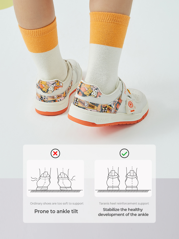 TARANISkids 2023 Spring Graffiti Soft Sole Low Top Sneakers