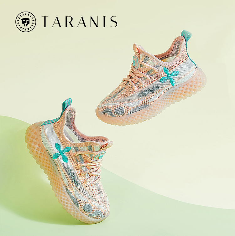 TARANISkids Spring New Soft Sole Breathable Anti-kick Sneakers