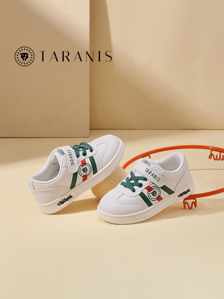 TARANISkids 2022 New Children's Low Top White Shoes