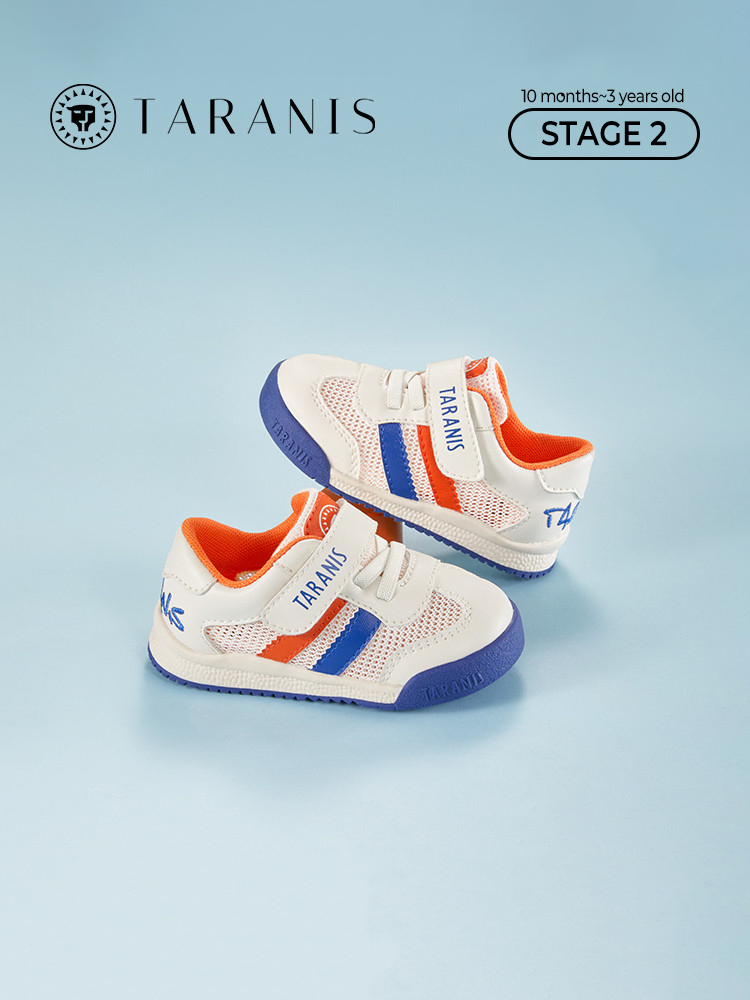 TARANISkids Spring and Autumn Girls Baby Shoes Baby Functional Shoes Children's Bakery Shoes Net Shoes