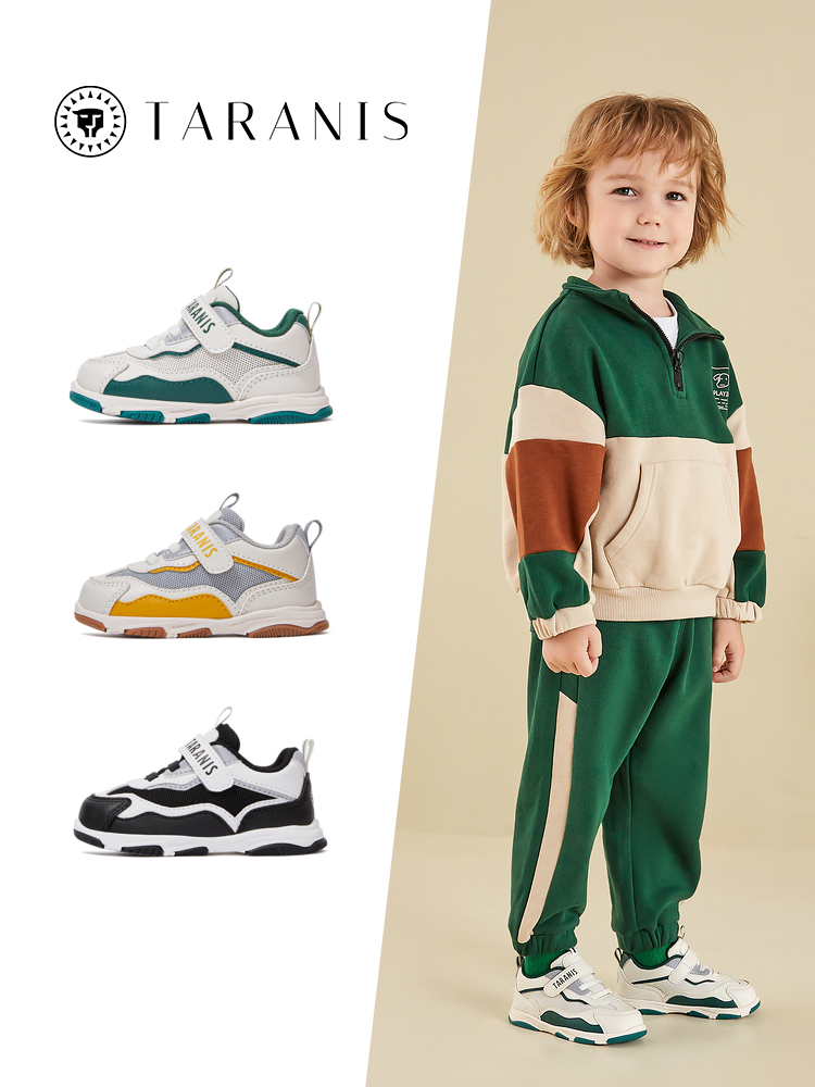 TARANISkids Autumn New Boys Shoes Baby Toddler Shoes Soft Sole Casual Sports Shoes