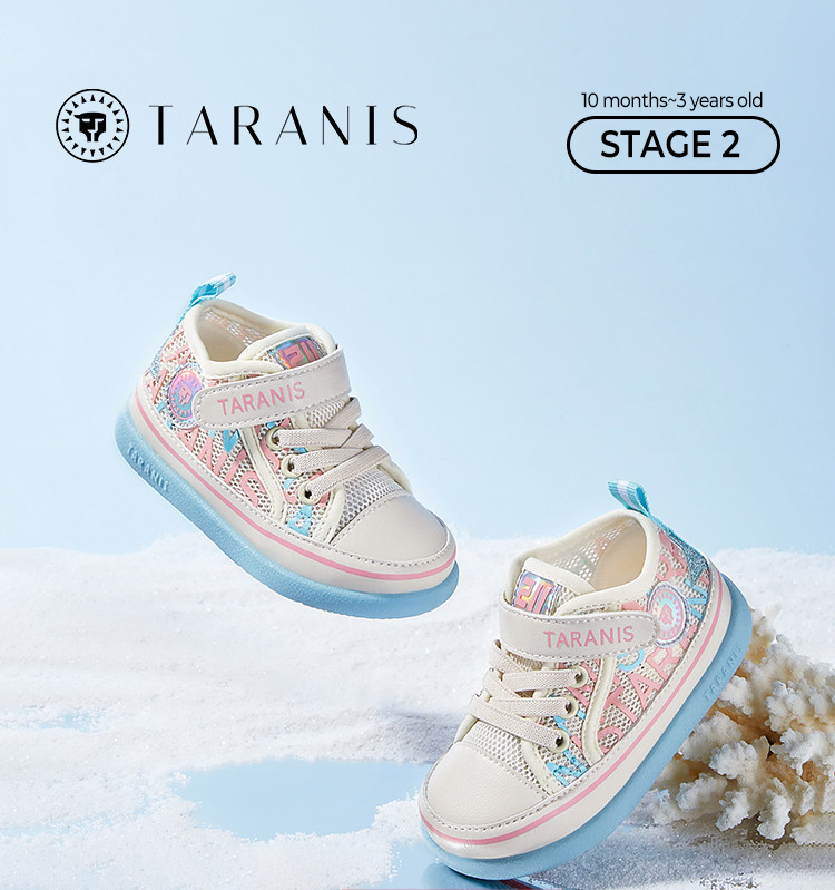 TARANISkids Summer New Toddler Shoes Rubber Soft Sole Comfortable Sports Shoes Mesh Breathable