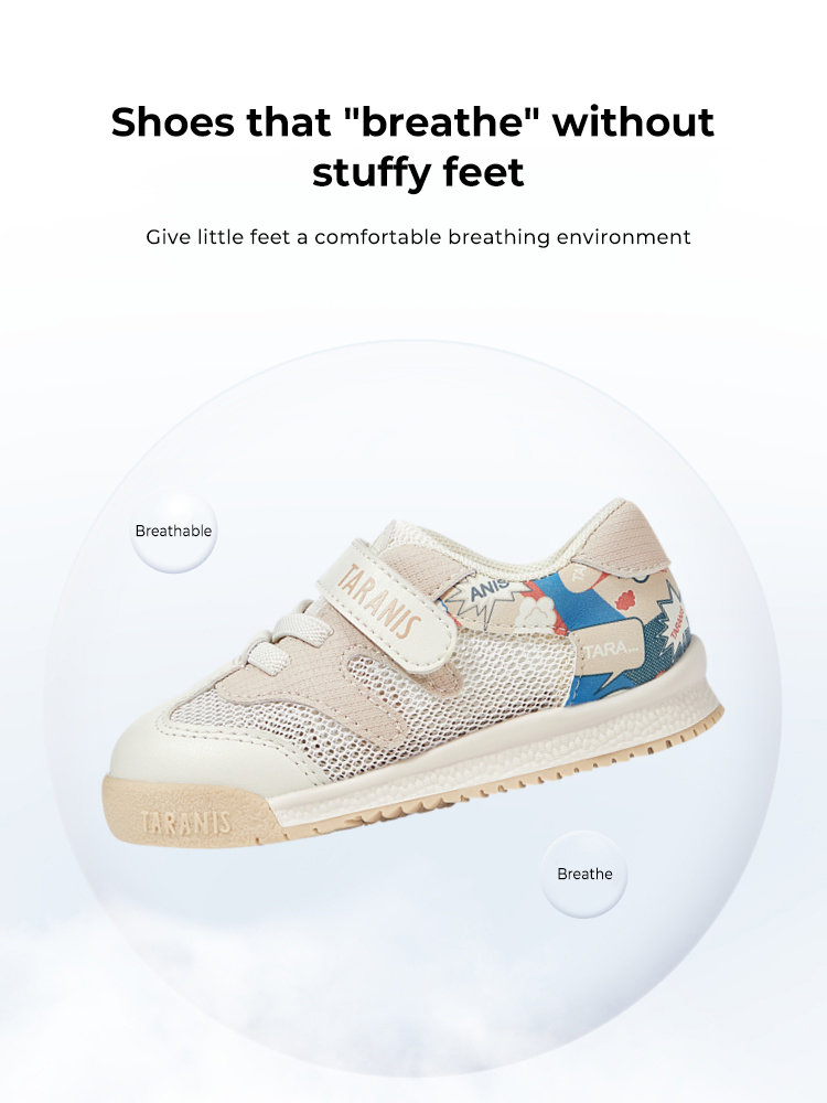 TARANISkids Summer Soft Bottom Non-slip Breathable Bread Shoe
