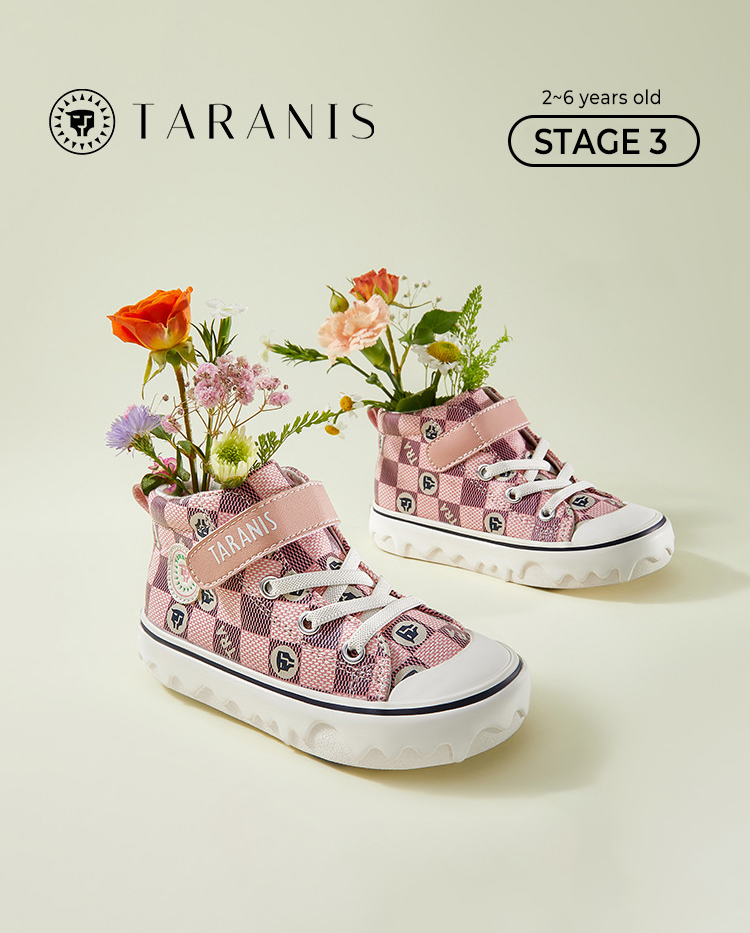 TARANISkids Spring New Children's Shoes Baotou Anti-kick Indoor Shoes 