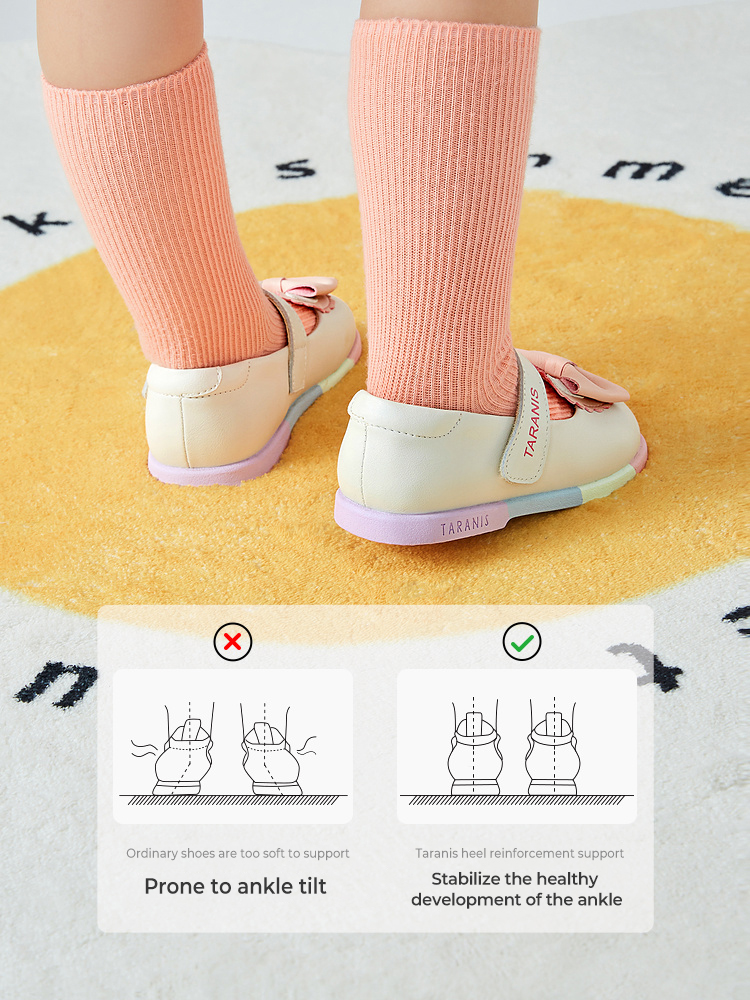 TARANISkids Spring Bow Non-slip Soft-soled Shoes