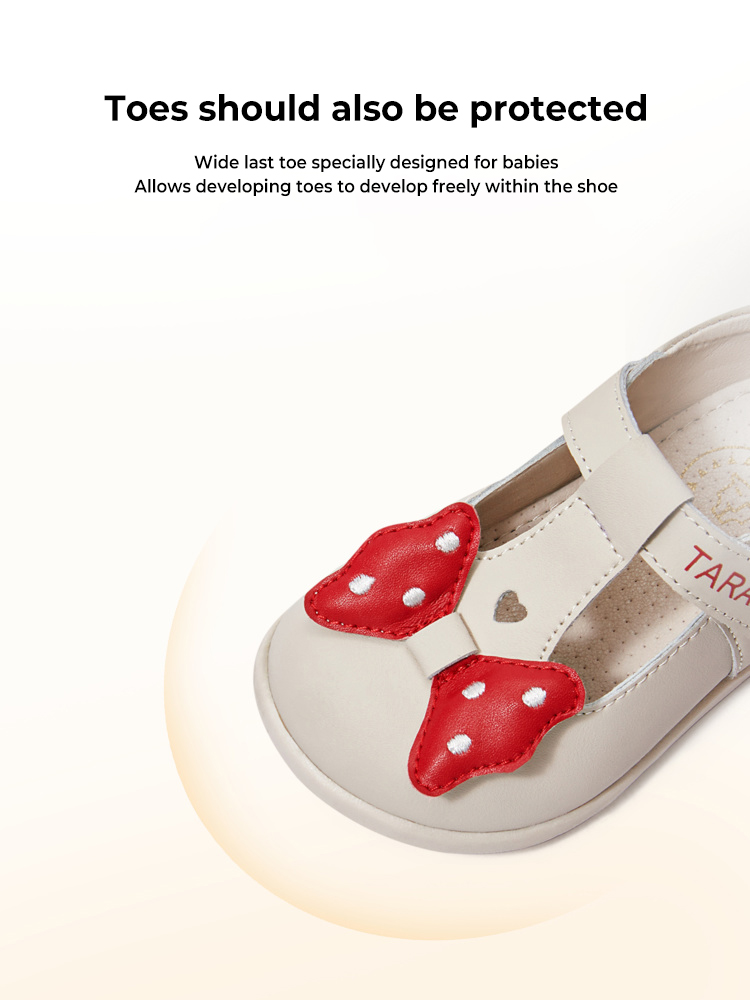 TARANISkids Autumn Bow Knot Princess Soft Sole Shoes